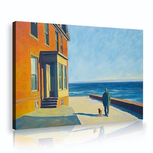 Impression sur toile moderniste idéale pour créer une atmosphère épurée dans votre chambre