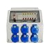 Produktbild BotaBay Stromverteiler 230V 16A Wandverteiler mit 6 Steckdose Baustromverteiler CEE-Steckdose Verteilerkästen 3LS C16A Leitungsschutzschalter IP65 Schutzart Stromverteiler
