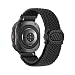 Produktbild LXURY Geflochten Armband für Samsung Galaxy Watch Ultra 47mm Armbänder, Weiches Elastisch Nylon mit Druckknopfverschluss Verstellbar Sport Ersatzarmband mit Samsung Watch Ultra 47mm Uhrenarmband (7)