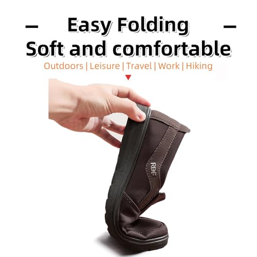 Men's Casual Loafer Comfort Lightweight Driving Travel Walking Flat Business Slip On Lace-Up Non-Slip Soft Sole Shoe3