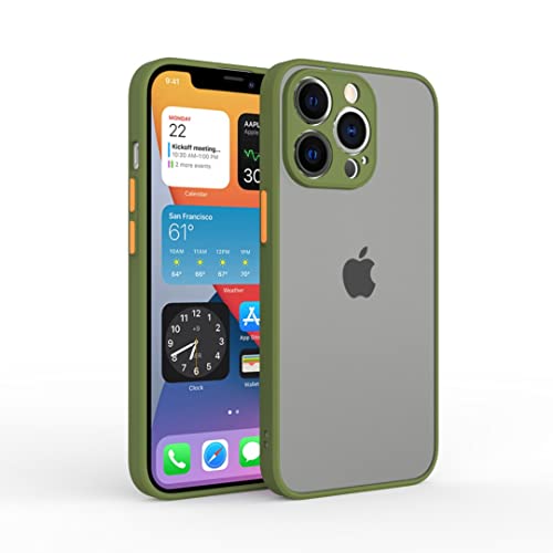 Cover per iPhone 13 Pro Max, Verde Oliva