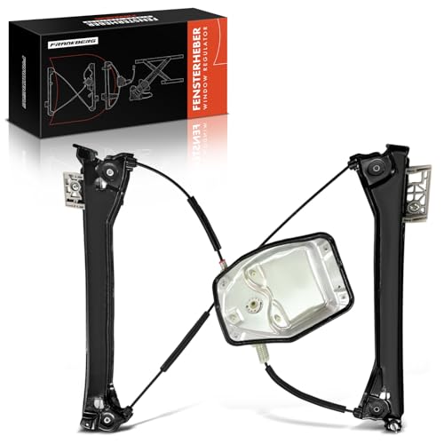 Frankberg Lève-vitre Avant Gauche Compatible avec E.O.S 1F7 1F8 1.4 T.S.I 1.6 FSI 2.0 TDI 16V 2.0 FSI 2.0 TFSI 2006-2015 Cabriolet Remplacer# 1Q0837461G