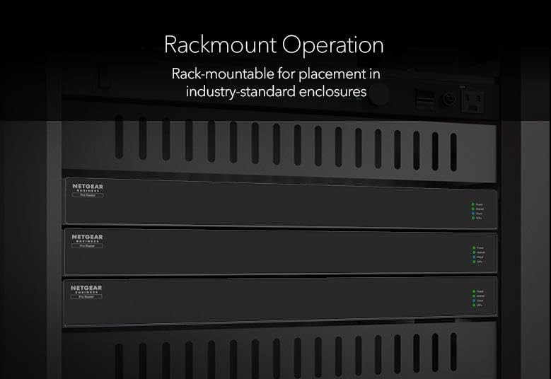 Image of Cloud Care NETGEAR PR60X 6-Port 10G Multi-Gig Dual WAN Pro Router Desktop Wall-Mount Insight Cloud Management
