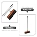 Didiseaon Long Handle Soft Broom Dusters for Cleaning Hardwood Floors Reusable Hair Cleaning Broom Stable