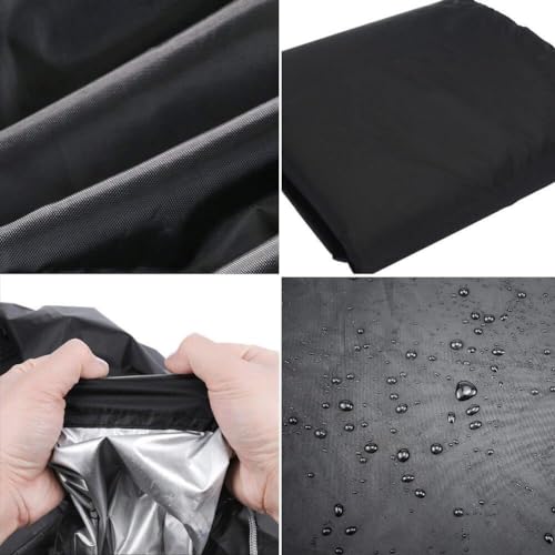 Funda para mesa de billar impermeable y cubierta protectora antipolvo con cordón 4