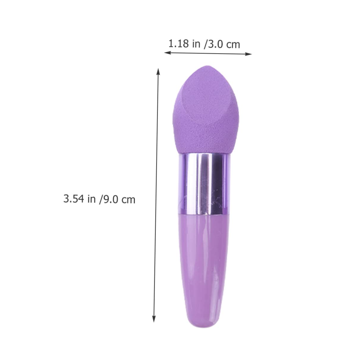 DOITOOL 6pezzi Penne in Spugna Per Trucco Accessori Per Cosmetici Portatili Adatti Fondotinta Crema Viso Cipria e Correttore Strumenti Per Trucco Pratici e Morbidi Per Uso Quotidiano e Pro