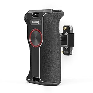 SMALLRIG NATO Griff, Seitengriff mit drehbarem Druckknopf, Schnellverschluss- Handgriff für DLSR Kamerakäfig Kit, Side Grip mit integrierter NATO-Schiene, Linke Seite – 3260