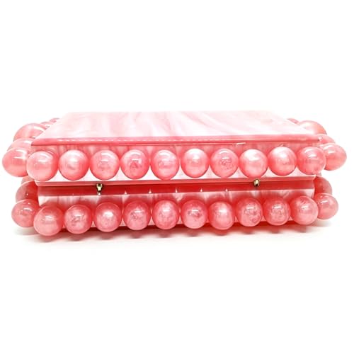 Image of CUXVA Acrylic Evening Clutch Bag for Women Glitter Marble Purse Handbag for Wedding Party Prom