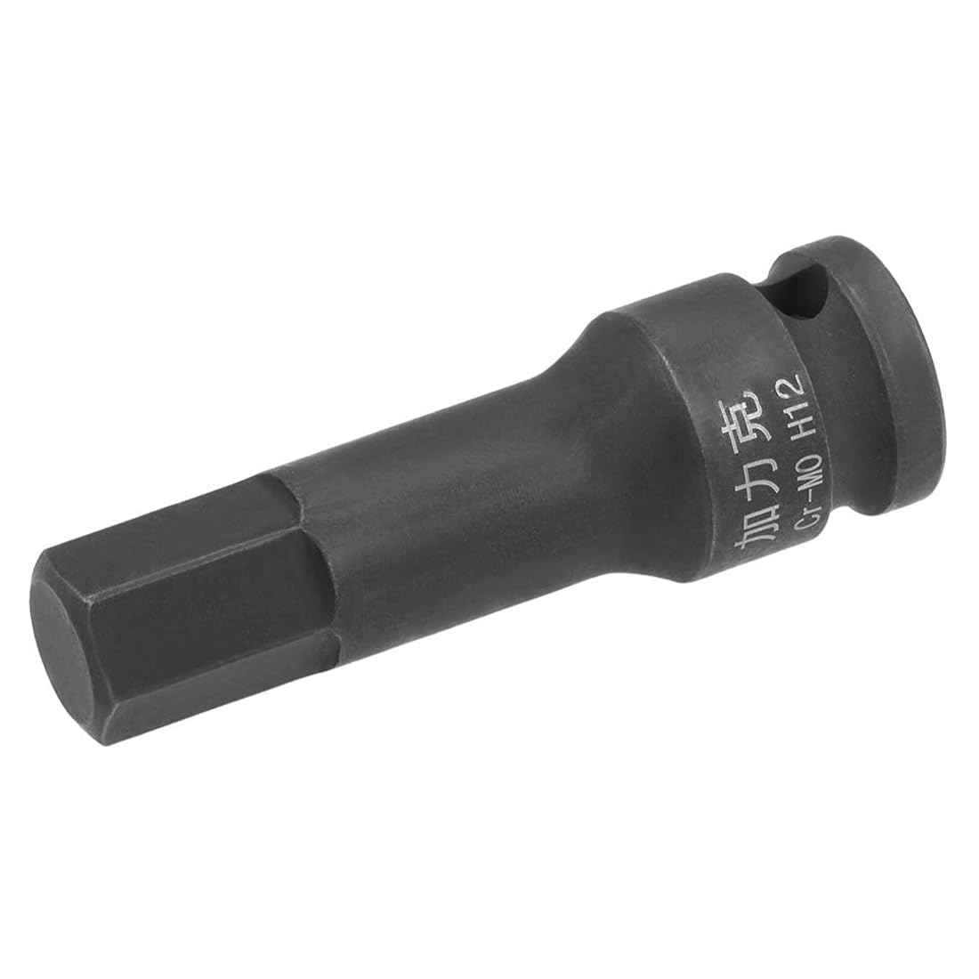 ROWORKX 3/8" Drive x H12 (12mm) Impact Hex Bit Socket, Allen Key Socket, Premium CR-MO Steel Bits, Hex Bit with 60mm Length for Torque Wrench, Ratchet Wrench, Impact Power Drill or Hand Ratchets
