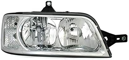 V-MAXZONE PARTSRight Headlight Compatible With Fiat Ducato Peugeot Boxer Citroen Jumper 2002-2006 VP815P Headlamp Passenger Side Headlights Assembly Projector Front Light Car Lamp Chrome LHD