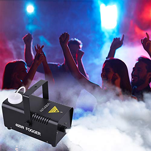 Virfun Fog Machine, Smoke Machine With Wireless&Wired Remote Control For Parties Halloween Wedding And Stage Effect, 400W #TOP5