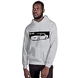 1990 Fox Body Mustang LX 5.0 Foxbody Street Racing Unisex Hoodie Sport Grey