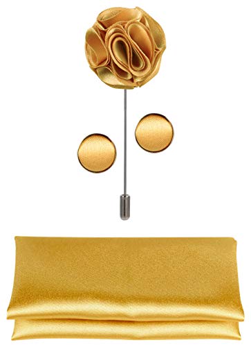 Image of Tie G .5pcs Tie set in a gift box : Tie sets : Solid color Neck tie,Satin Bow tie,Pocket Square, Lapel, Cuffs link