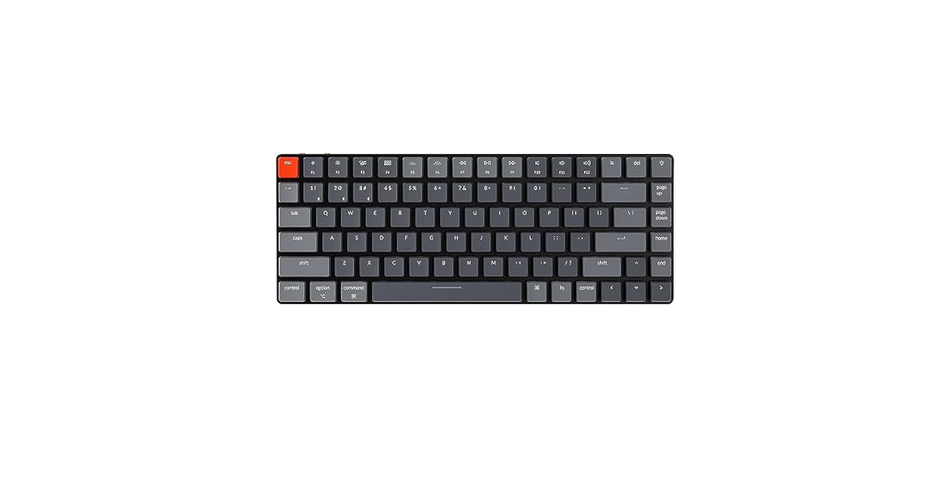 Amazon.com: Keychron K3 超薄75% 佈局無線有線機械鍵盤,可熱插