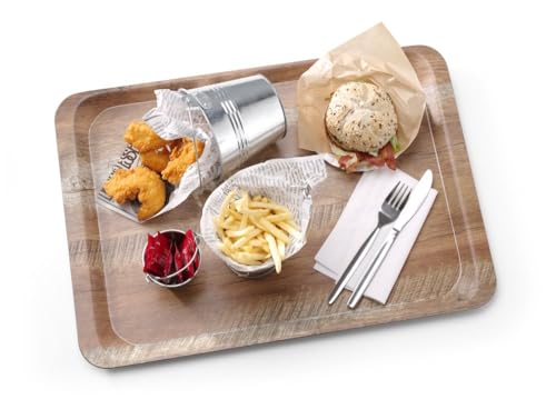 Bandeja de servicio de melamina HENDI rectangular para camareros y bufés 3
