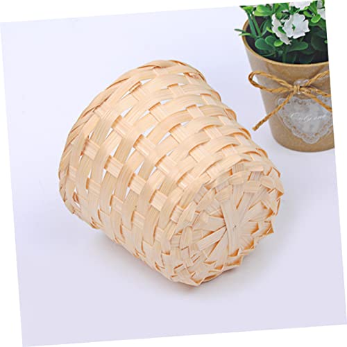 HONMEET 8 Unidades Cesta De Armazenamento Mini Cesta De Piquenique Cesta De Presente Vazia Decoração