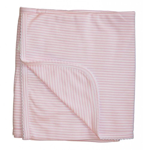 Kissy Kissy - Simple Stripes Blanket - Pink-One Size