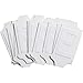 Brady 5040 Series Number and Letter Labels, Pack of 10 Labels, White, E
