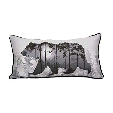 Donna Sharp Timber Bear Decorative Throw Pillow Cover