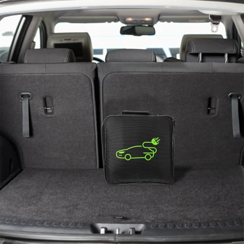 Bolsa cables coche de alta resistencia en material Oxford y algodón premium 4