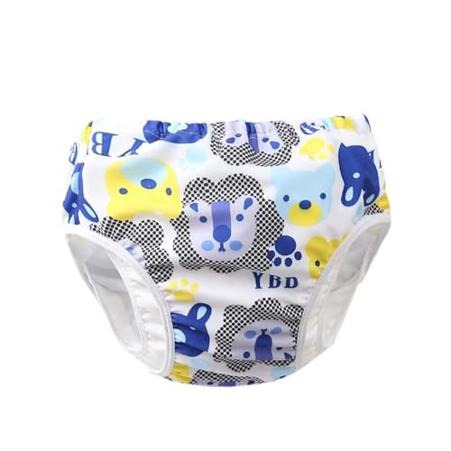 Bañador Pañal Bebe, Pañales Agua Reutilizable, Ecológico Bañador Bebé Piscina para Nadar, Lavables Pantalones de Entrenamiento de Natación para Infantil con Protección UV Unisex Niña Niño