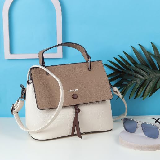 Image of Mochi Women Stylish Two-Tone Casual Sling Bag