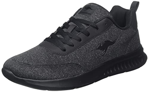 Preisvergleich Produktbild KangaROOS Unisex KL-A Mart Sneaker, Jet Black / Mono, 43 EU