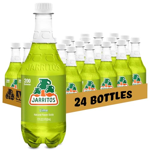 Jarritos - Mexican Soda Soft Drinks, Lime (17.7 oz, 524ml)