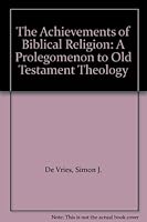 Achievements Biblical Religion 0819131407 Book Cover
