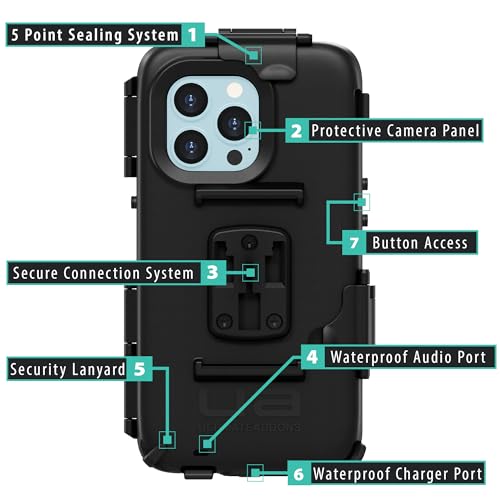 Étui étanche iPhone 13 protection premium moto sans fixation - 2
