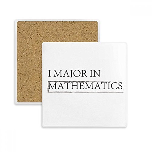 Tasse porte-absorbant pierre dessous de verre mathématiques x2 - 2