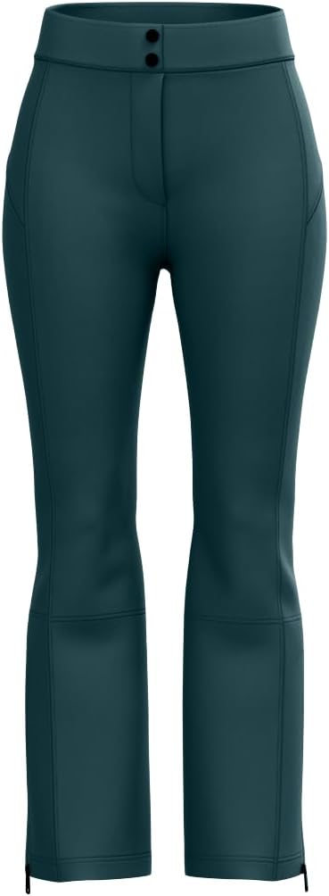 HEAD Women’s Performance Jet Pant – Softshell Ski Pant, 4-Way Stretch, High Waist Slim Fit, Snow Gaiters