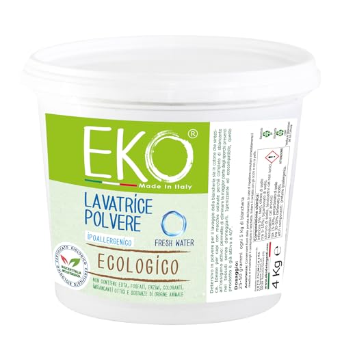 Eko Detersivo Lavatrice Polvere 4Kg Ecologico