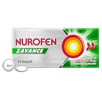 Nurofen Zavance Pain Relief Tablets, White, 24 Count