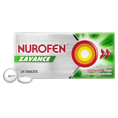 Nurofen Zavance Pain Relief Tablets, White, 24 Count