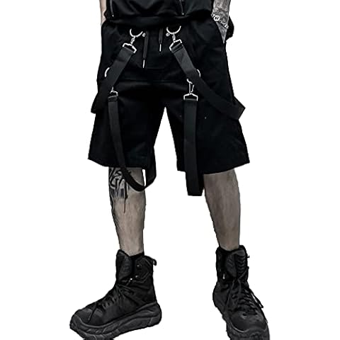 XYXIONGMAO Men's Techwear Cargo Shorts Cover