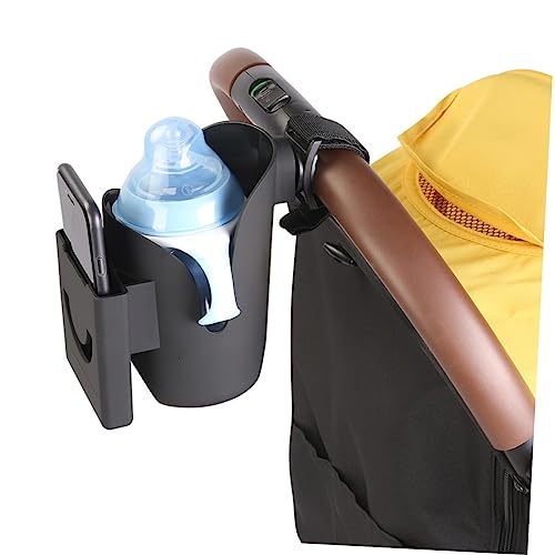 Uonlytech 3 Pecas Caixa de telefone celular dois em um porta-copos suporte para mamadeira suporte de