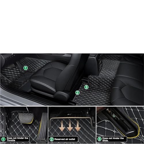 Tapis de sol antidérapants Santa Fe DM protection premium - 2