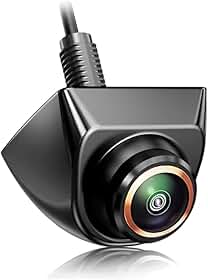 Câmera Automotiva Angular 180° Premium AHD 720p Ré e Frontal 12V Universal