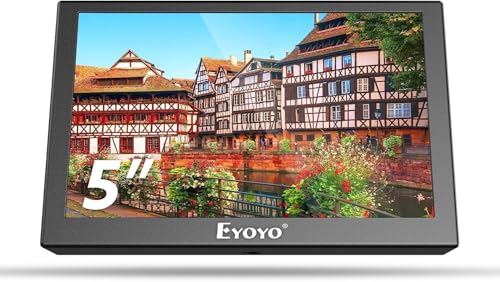 Amazon.co.jp: Eyoyo 5インチモニター小型モニター LCDモニター