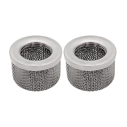 Image of 2PCS 181-072 or 181072 Inlet Filter 1 inch NPT Thread Double Screen Fit for Airless Paint Spray Guns 795 1095 1595 Ultra 1500 1000 750 333 433 gmax 3900 5900 Suction Hose