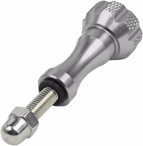 Miniatura 3 de Tornillos adaptadores de tuerca de perno de aluminio CNC de pulgar largo y corto, compatibles con conectores GoPro Hero 8 7 6 5 4 (verde 1)