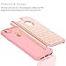 iPhone 8 Case, iPhone 7 Case, Arodking Luxury Bling Crystal Diamond Cute Rose Gold For Girls Soft Rubber With Hard PC Heavy Duty Hybrid Cover For (4.7 Inch) Apple iPhone 8 (2017) / iPhone 7 (2016)