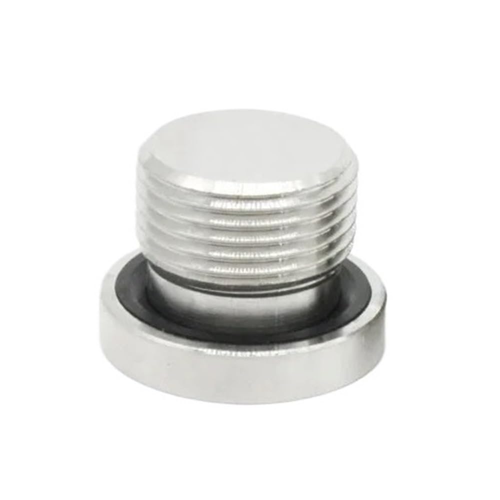 Tapón hexagonal BSP macho en acero inoxidable 304 para instalación de tuberías con brida