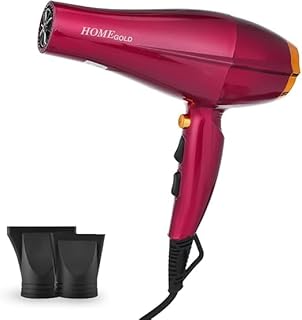 Hair Dryer 4000W Ionic Professional Blow Dryer With Diffuser Concentrator Multiple Speed And Heat Settings Quick Drying Overheat Protection For Salon And Home Use, HG-803