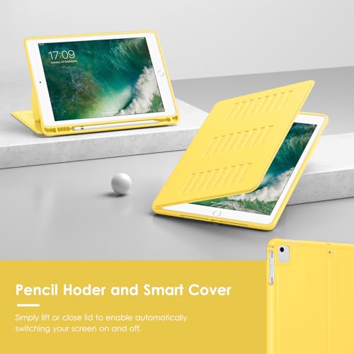 Coque magnétique iPad 6e génération multi-angle avec dos antichoc - 6