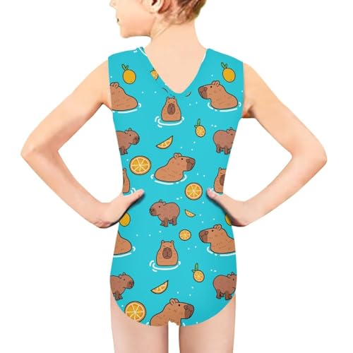 KEIAHUAN Gymnastics Leotards for Girls Sleeveless Bodysuit Dance Leotards Performance Costume2