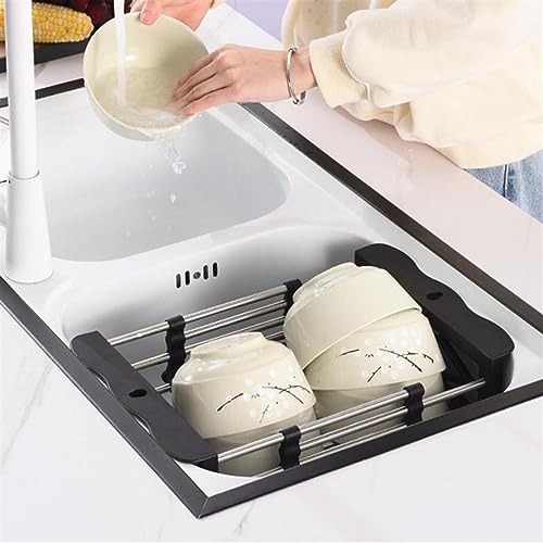 SPYKEY Porta Talheres Retractable Sink Drain Rack Filter Basket Household Washing Vegetable Fruit Ch