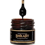 Shilajit Pure Himalayan Organic Shilajit Resin - Shilajit for Men - Gold Grade 500 mg Maximum Potency - 85 Trace Minerals & Fulvic and Humic Acid for Energy Immune Support, 30 Grams