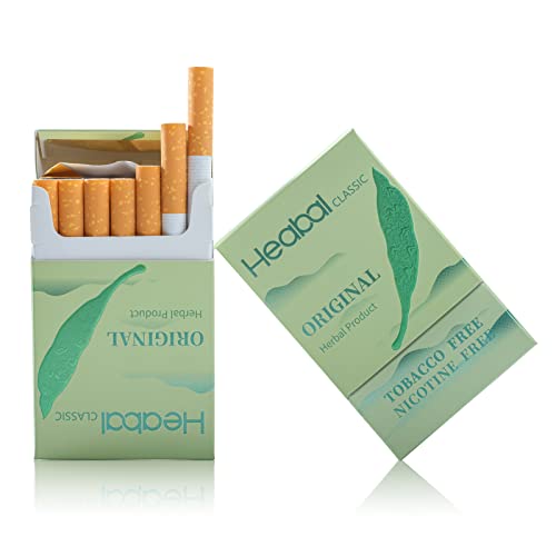 HEABAL Herbal Cigarettes - Nicotine Free & Tobacco Free 20/Pack Flavor:Original